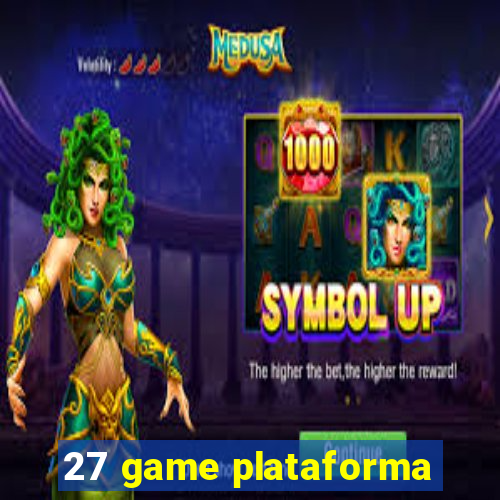 27 game plataforma